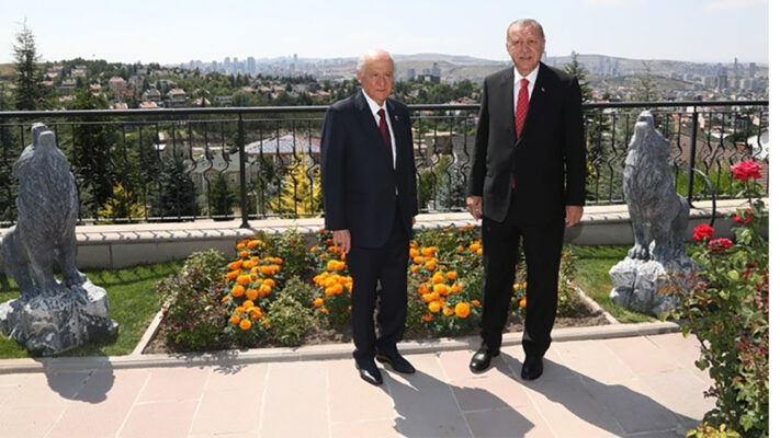 Mhp lideri devlet bahçeli, cumhurbaşkanı recep tayyip erdoğan