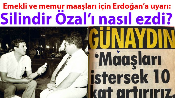 Silindir özal’ı nasıl ezdi?