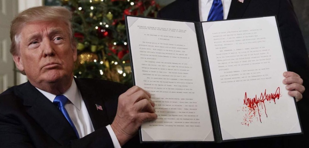 Trump'tan kanlı imza